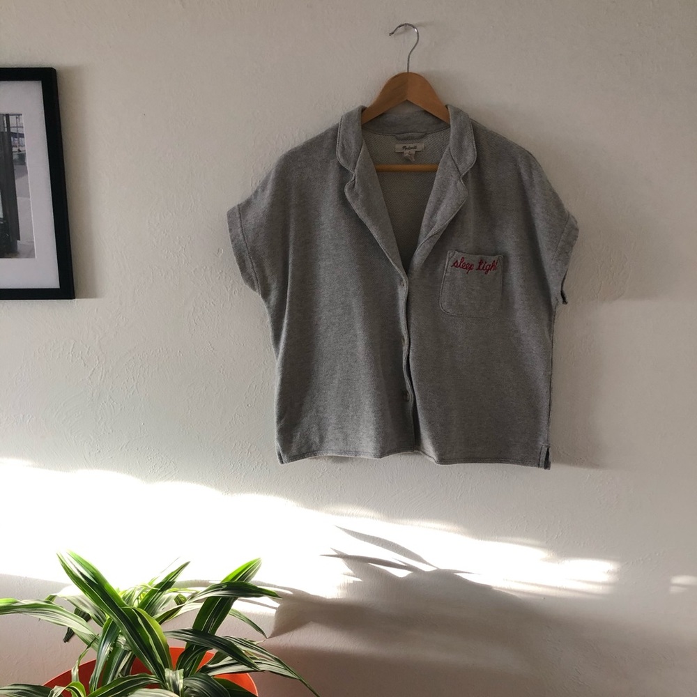 Madewell “Sleep Tight” Pajama Top